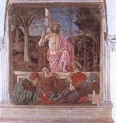 Piero della Francesca Resurrection painting